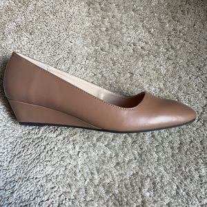 Tan slip on Adrienne Vittadini